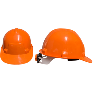 Vidalı Ayarlı Turuncu Baret EN 397