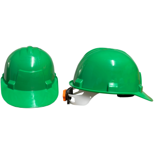 Vidalı Ayarlı Yeşil Baret EN 397