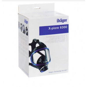 Drager 6300 Tam Yüz Gaz Maskesi + A2B2E2K1 Filtreli